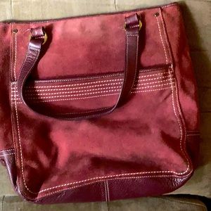 Cole Haan Suede Tote Bag